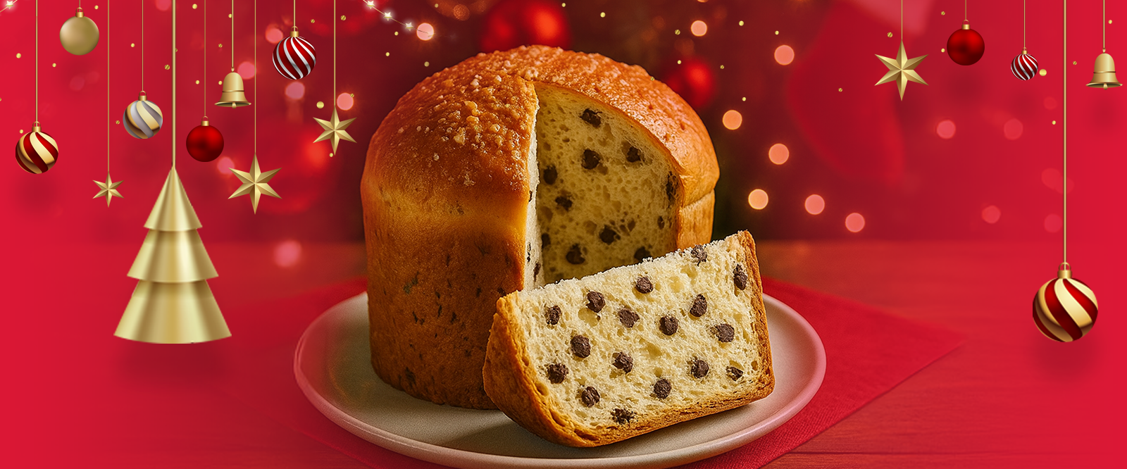 Featured image for “Panetone com gotas de chocolate feito na na Máquina de Pão”
