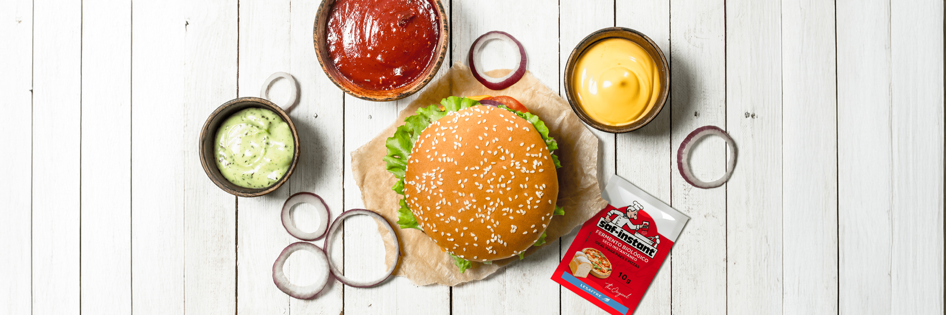 Featured image for “Pães de hambúrguer caseiros: macios, saborosos e fáceis de fazer”